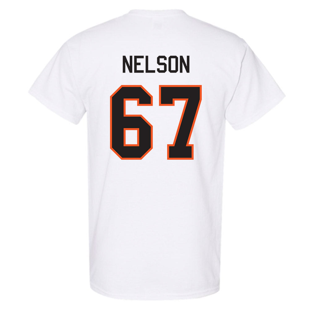 Oklahoma State - NCAA Football : Braydon Nelson - Classic Shersey T-Shirt-1
