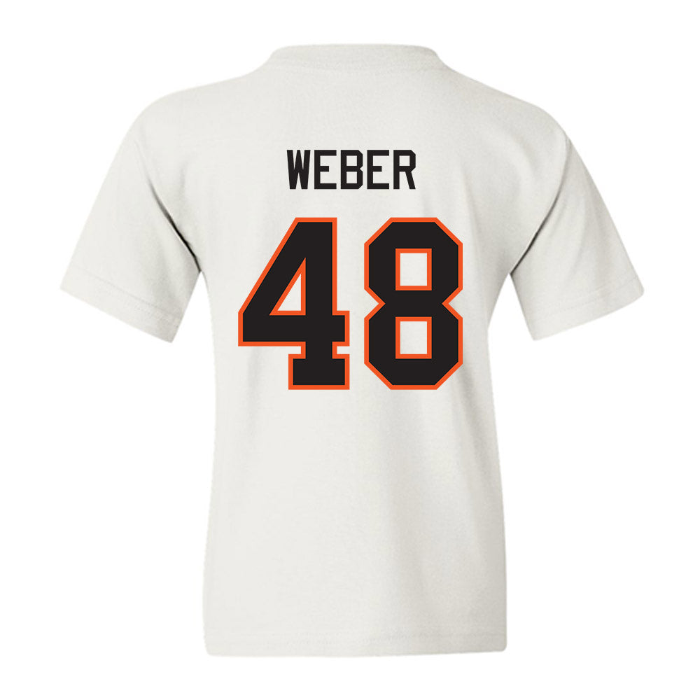 Oklahoma State - NCAA Baseball : Aaron Weber - Classic Shersey Youth T-Shirt-1