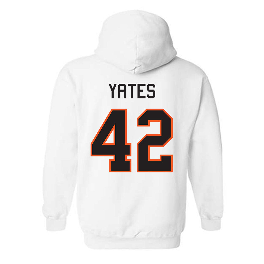 Oklahoma State - NCAA Football : Caden Yates - Classic Shersey Hooded Sweatshirt-1