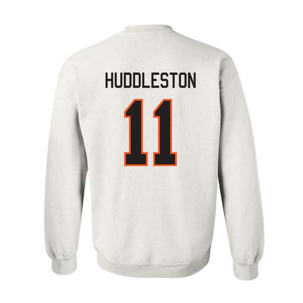 Oklahoma State - NCAA Football : Keviyan Huddleston - Classic Shersey Crewneck Sweatshirt-1