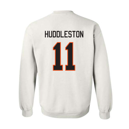 Oklahoma State - NCAA Football : Keviyan Huddleston - Classic Shersey Crewneck Sweatshirt-1
