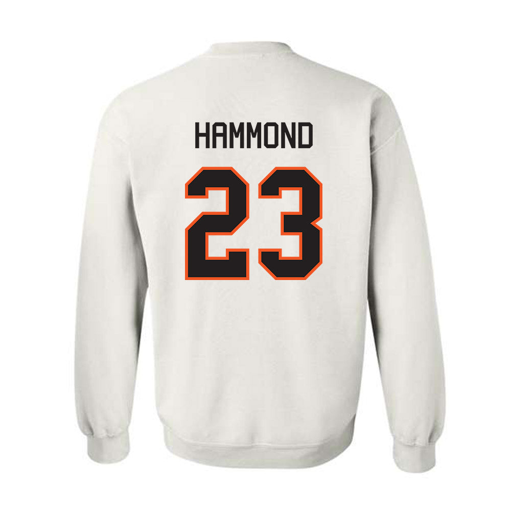 Oklahoma State - NCAA Football : Oscar Hammond - Classic Shersey Crewneck Sweatshirt-1