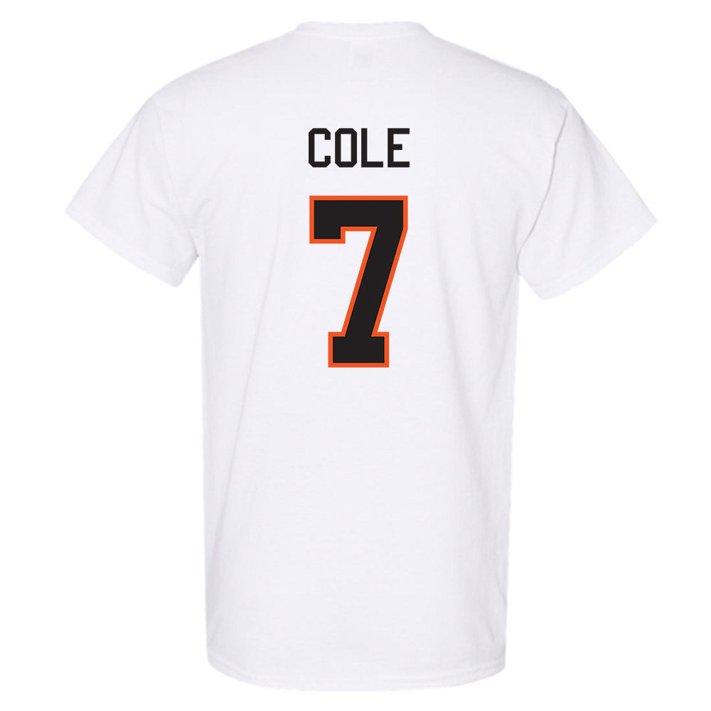 Oklahoma State - NCAA Men's Basketball : Kirk Cole - Classic Shersey T-Shirt-1