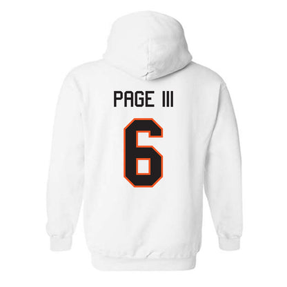 Oklahoma State - NCAA Football : Tre Page III - Classic Shersey Hooded Sweatshirt-1