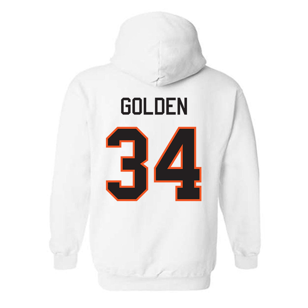 Oklahoma State - NCAA Baseball : Josiah Golden - Classic Shersey Hooded Sweatshirt-1