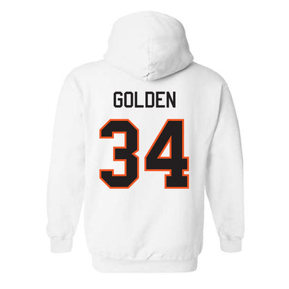 Oklahoma State - NCAA Baseball : Josiah Golden - Classic Shersey Hooded Sweatshirt-1