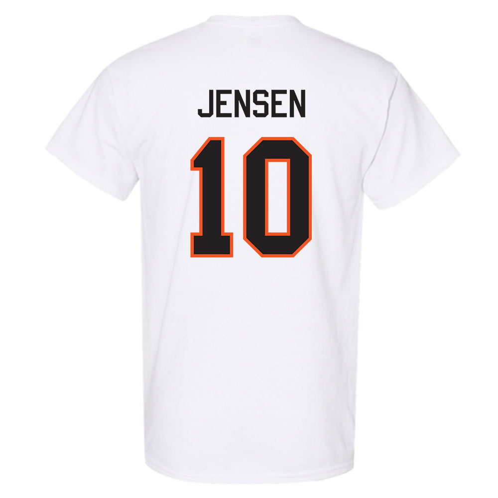 Oklahoma State - NCAA Women's Soccer : Emma Jensen - Classic Shersey T-Shirt-1