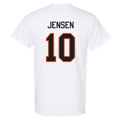 Oklahoma State - NCAA Women's Soccer : Emma Jensen - Classic Shersey T-Shirt-1