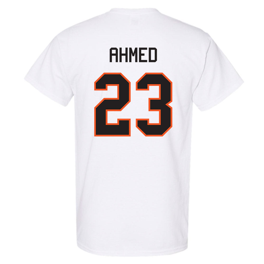 Oklahoma State - NCAA Men's Basketball : Benjamin Ahmed - Classic Shersey T-Shirt-1