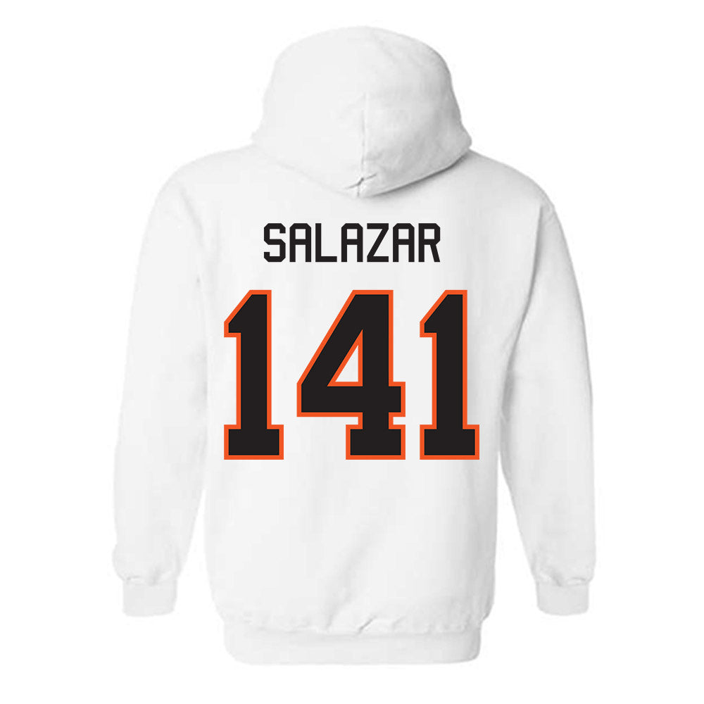 Oklahoma State - NCAA Wrestling : Ramon Salazar - Classic Shersey Hooded Sweatshirt-1