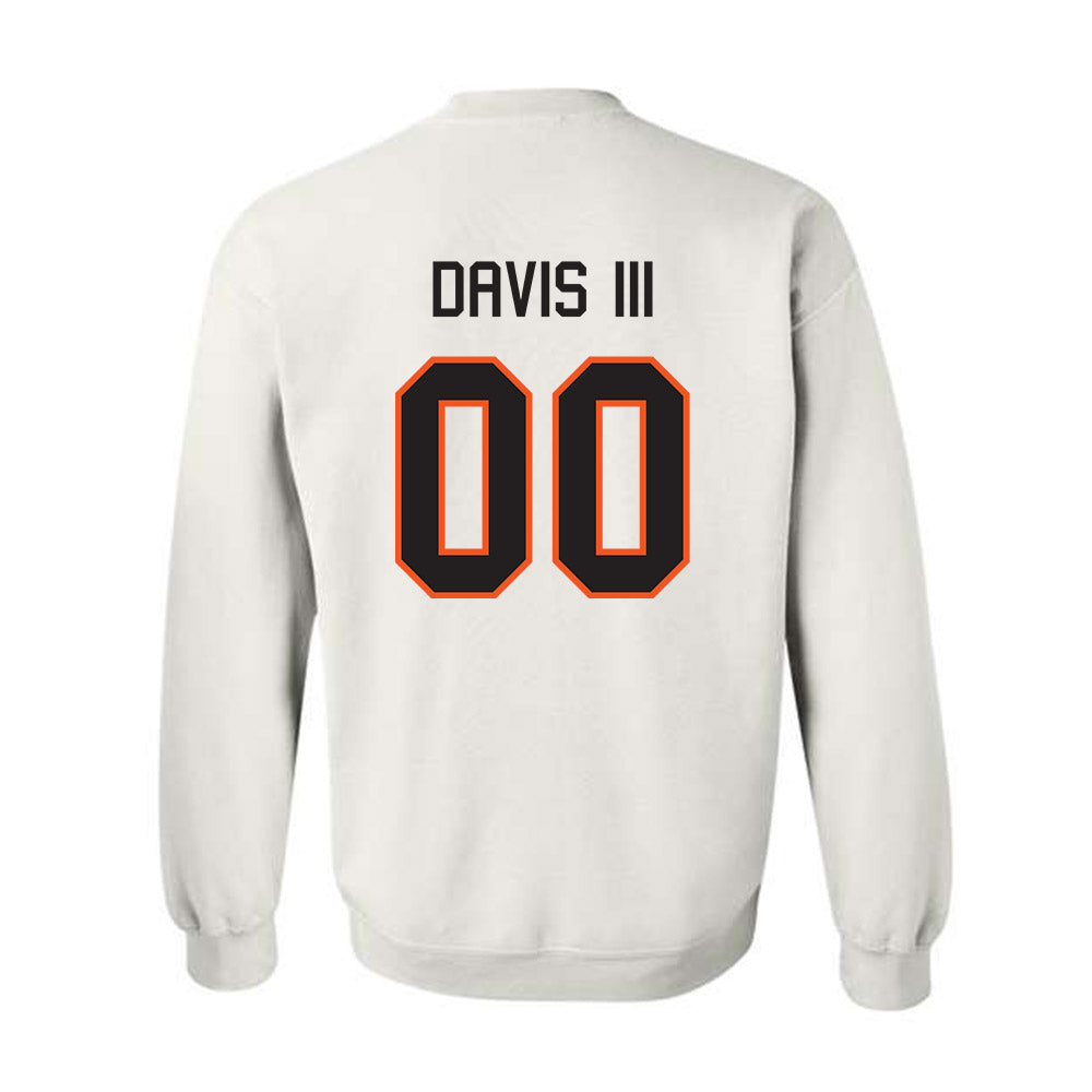 Oklahoma State - NCAA Football : Marrel Davis III - Classic Shersey Crewneck Sweatshirt-1