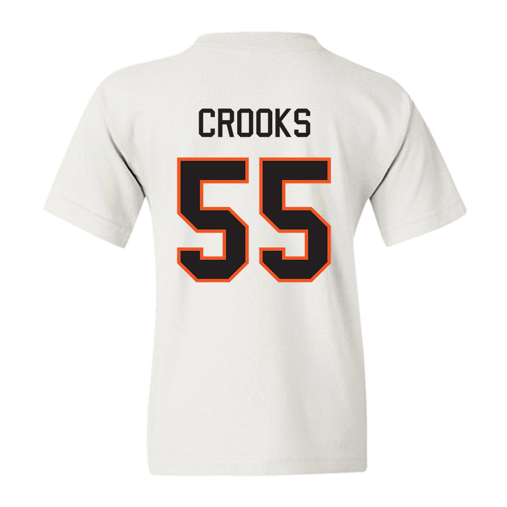 Oklahoma State - NCAA Women's Basketball : Audi Crooks - Classic Shersey Youth T-Shirt-1