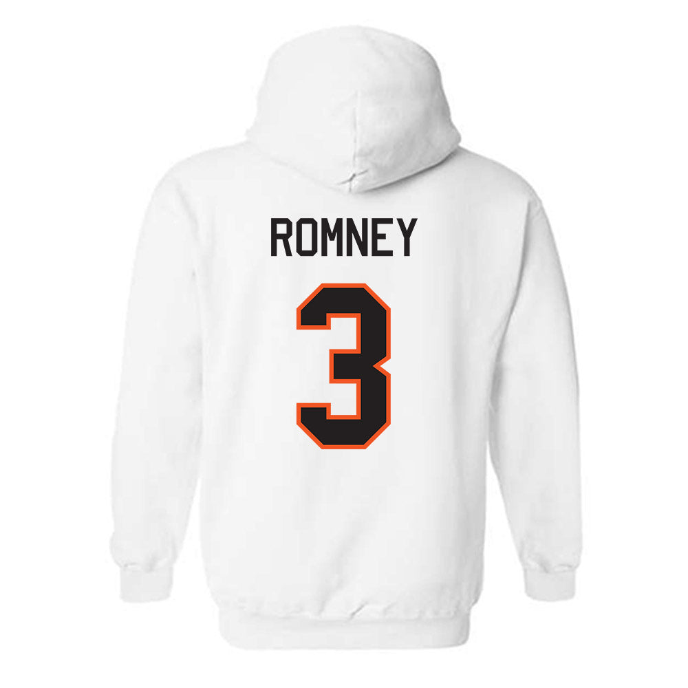 Oklahoma State - NCAA Football : Tate Romney - Classic Shersey Hooded Sweatshirt-1