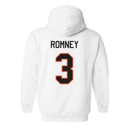Oklahoma State - NCAA Football : Tate Romney - Classic Shersey Hooded Sweatshirt-1