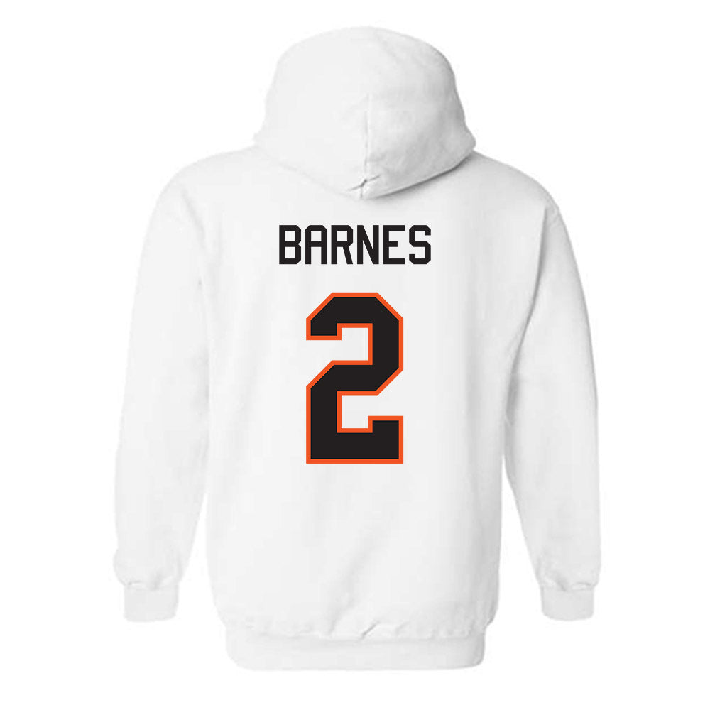 Oklahoma State - NCAA Football : Chris Barnes - Classic Shersey Hooded Sweatshirt-1