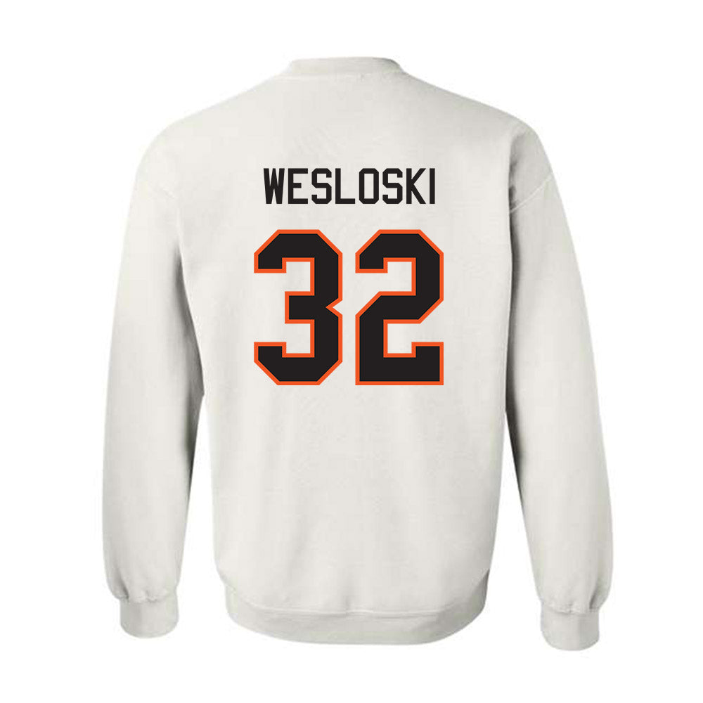 Oklahoma State - NCAA Football : Ethan Wesloski - Classic Shersey Crewneck Sweatshirt-1
