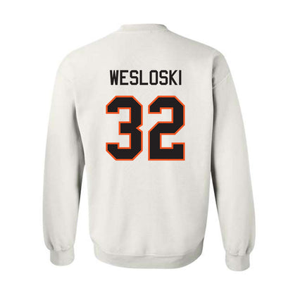 Oklahoma State - NCAA Football : Ethan Wesloski - Classic Shersey Crewneck Sweatshirt-1