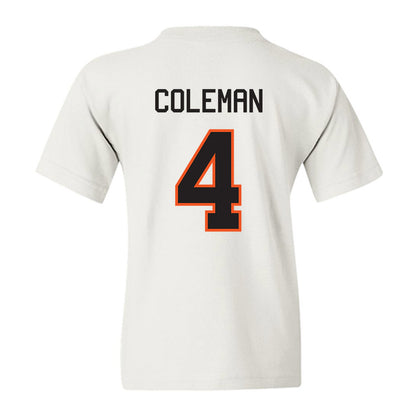 Oklahoma State - NCAA Men's Basketball : Christian Coleman - Classic Shersey Youth T-Shirt-1