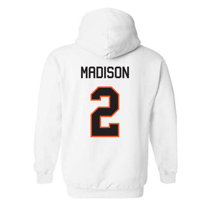 Oklahoma State - NCAA Women's Soccer : Victoria Madison - Classic Shersey Hooded Sweatshirt-1