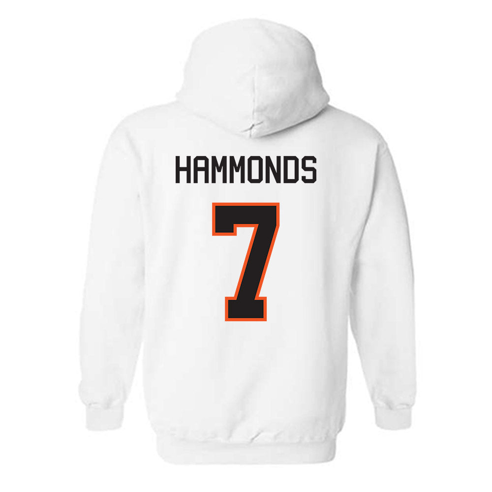 Oklahoma State - NCAA Football : Quinton Hammonds - Classic Shersey Hooded Sweatshirt-1
