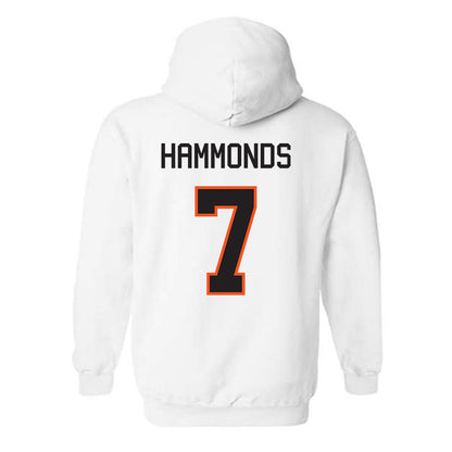 Oklahoma State - NCAA Football : Quinton Hammonds - Classic Shersey Hooded Sweatshirt-1