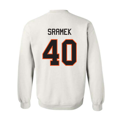 Oklahoma State - NCAA Baseball : Caden Sramek - Classic Shersey Crewneck Sweatshirt-1