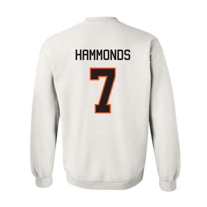 Oklahoma State - NCAA Football : Quinton Hammonds - Classic Shersey Crewneck Sweatshirt-1
