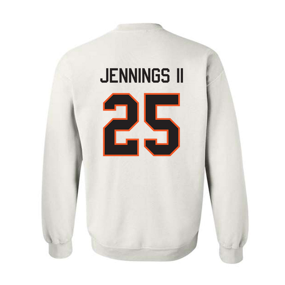 Oklahoma State - NCAA Men's Basketball : Robert Jennings II - Classic Shersey Crewneck Sweatshirt-1