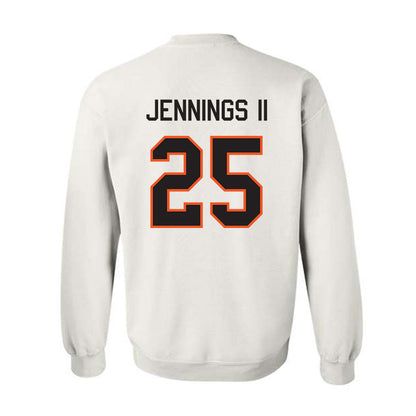 Oklahoma State - NCAA Men's Basketball : Robert Jennings II - Classic Shersey Crewneck Sweatshirt-1