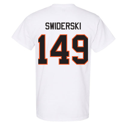 Oklahoma State - NCAA Wrestling : Casey Swiderski - Classic Shersey T-Shirt-1