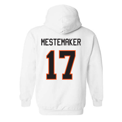 Oklahoma State - NCAA Football : Drew Mestemaker - Classic Shersey Hooded Sweatshirt-1