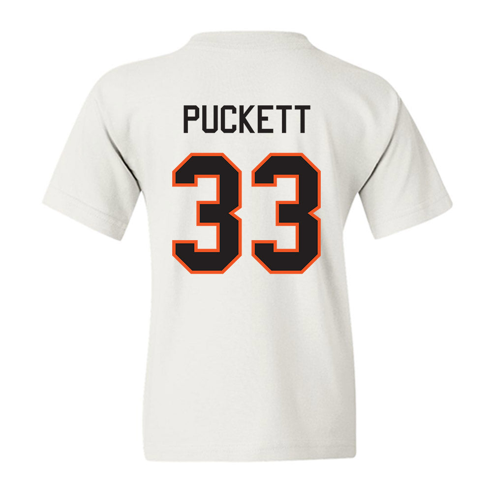 Oklahoma State - NCAA Football : Jack Puckett - Classic Shersey Youth T-Shirt-1