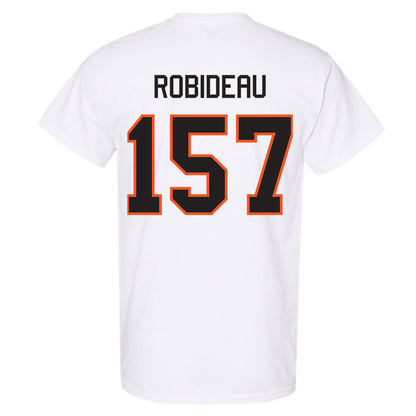 Oklahoma State - NCAA Wrestling : Landon Robideau - Classic Shersey T-Shirt-1