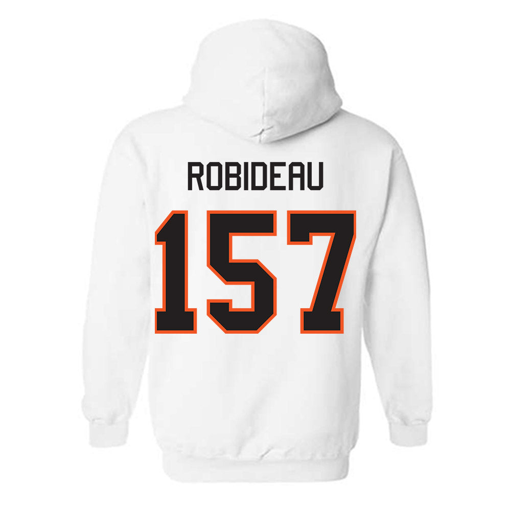 Oklahoma State - NCAA Wrestling : Landon Robideau - Classic Shersey Hooded Sweatshirt-1