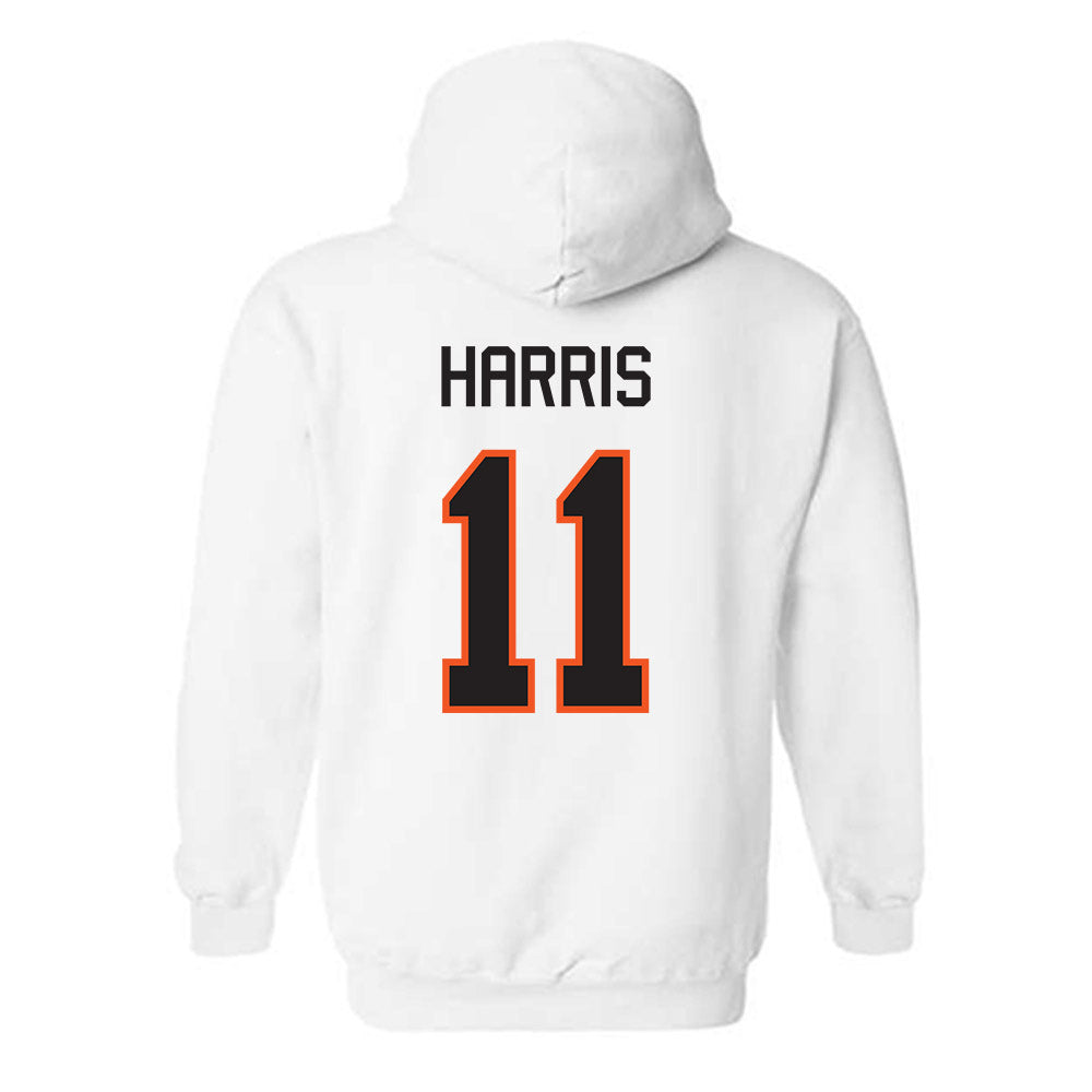 Oklahoma State - NCAA Football : Rodney Harris - Classic Shersey Hooded Sweatshirt-1