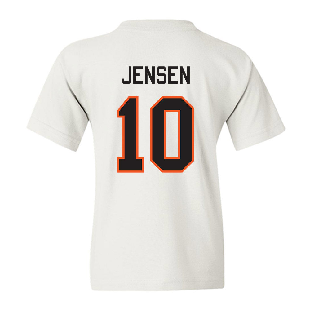 Oklahoma State - NCAA Women's Soccer : Emma Jensen - Classic Shersey Youth T-Shirt-1