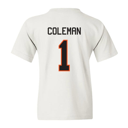 Oklahoma State - NCAA Football : Miles Coleman - Classic Shersey Youth T-Shirt-1