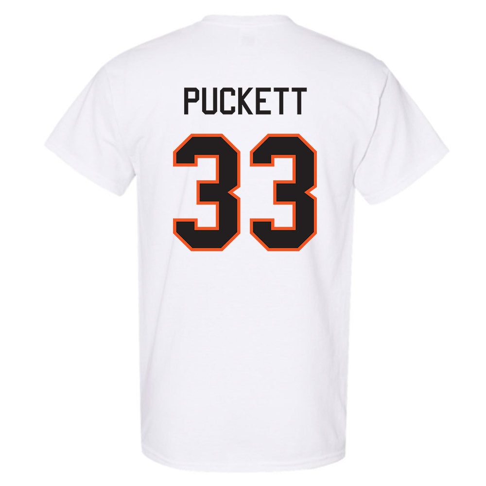 Oklahoma State - NCAA Football : Jack Puckett - Classic Shersey T-Shirt-1