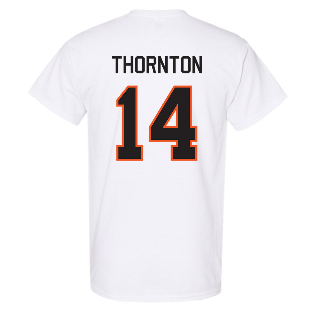 Oklahoma State - NCAA Football : Jabarie Thornton - Classic Shersey T-Shirt-1