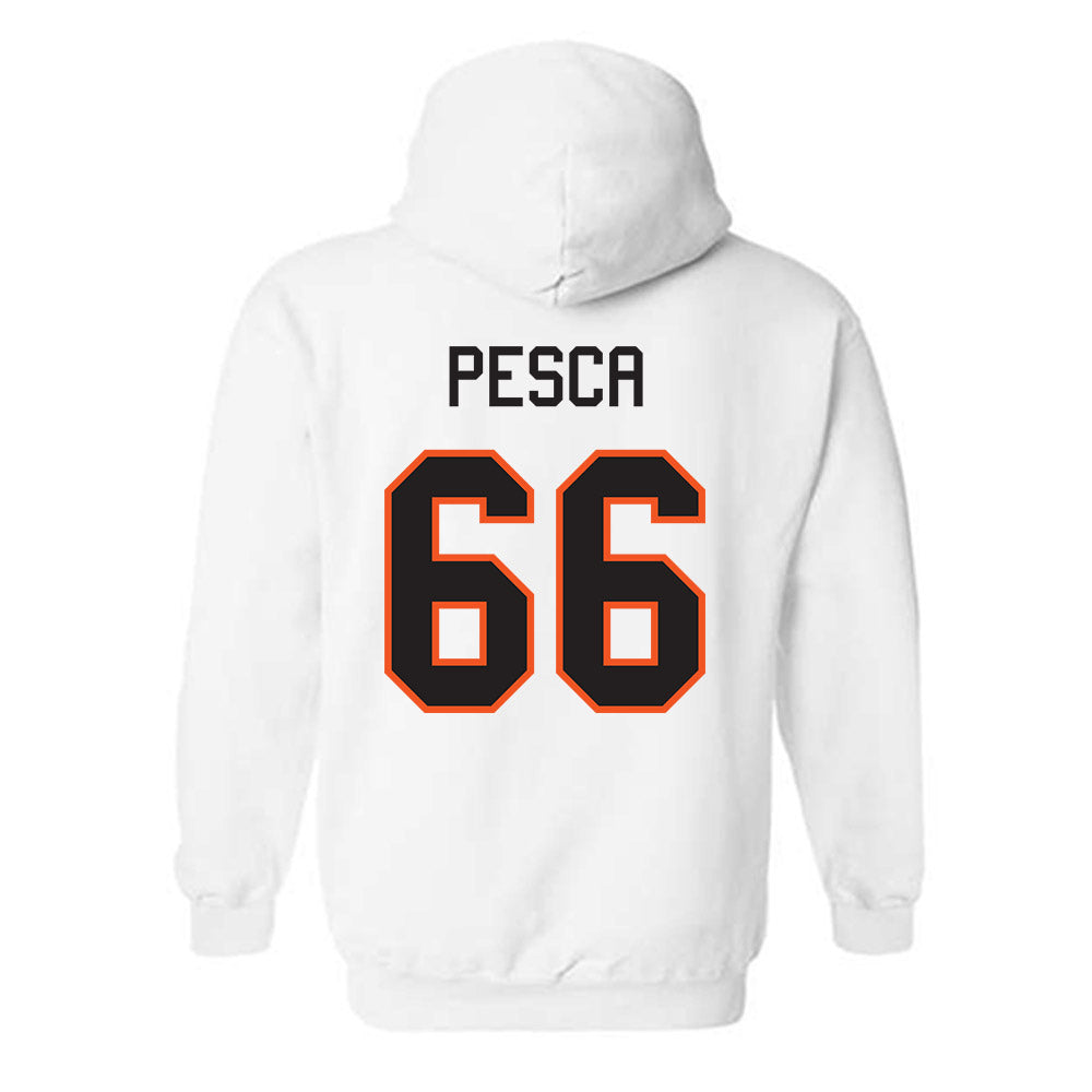 Oklahoma State - NCAA Baseball : Mario Pesca - Classic Shersey Hooded Sweatshirt-1