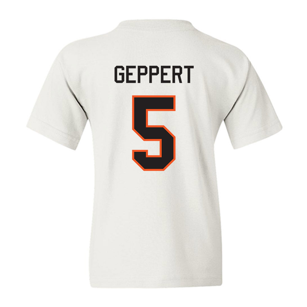 Oklahoma State - NCAA Women's Soccer : Bryn Geppert - Classic Shersey Youth T-Shirt-1