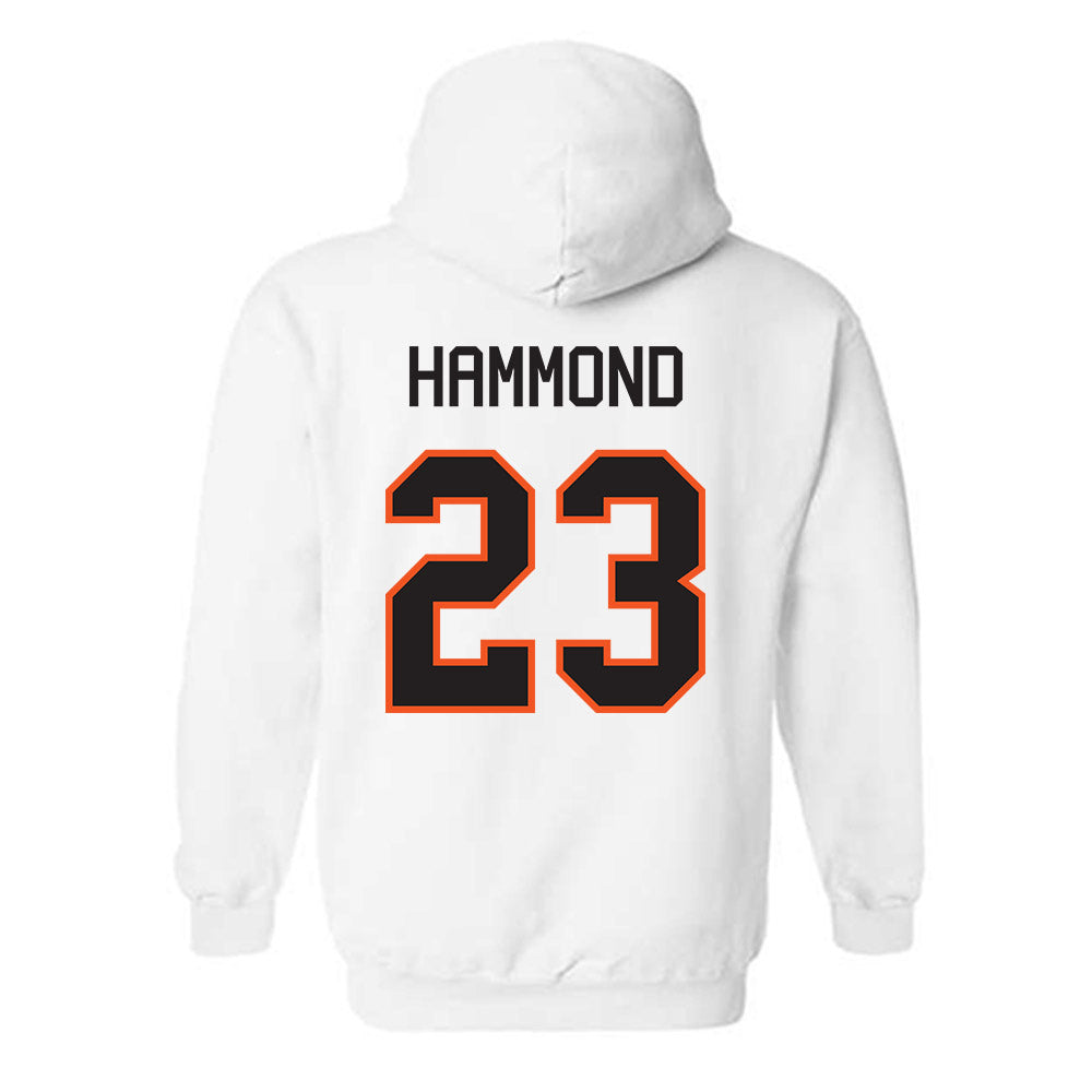 Oklahoma State - NCAA Football : Oscar Hammond - Classic Shersey Hooded Sweatshirt-1