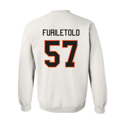 Oklahoma State - NCAA Football : Simona Fuailetolo - Classic Shersey Crewneck Sweatshirt-1