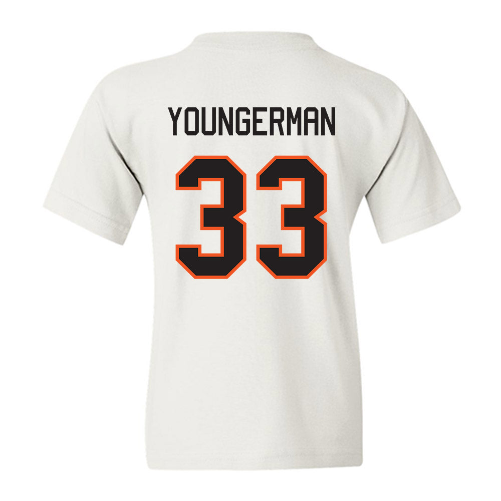 Oklahoma State - NCAA Baseball : Sean Youngerman - Classic Shersey Youth T-Shirt-1