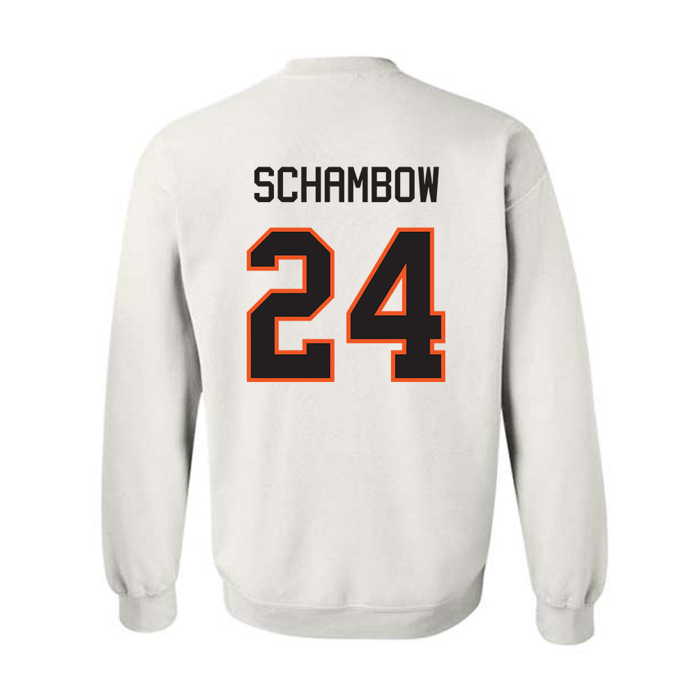 Oklahoma State - NCAA Baseball : Quinn Schambow - Classic Shersey Crewneck Sweatshirt-1