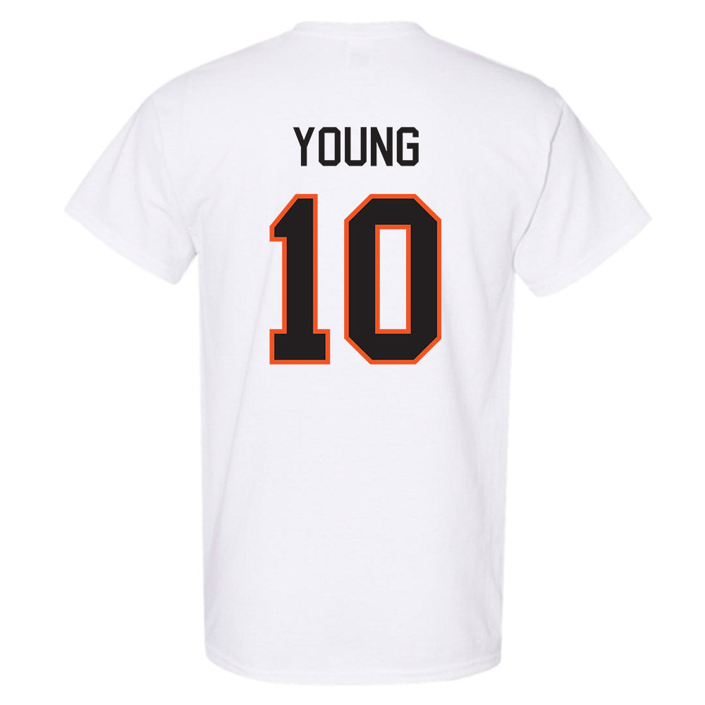 Oklahoma State - NCAA Football : Wyatt Young - Classic Shersey T-Shirt-1