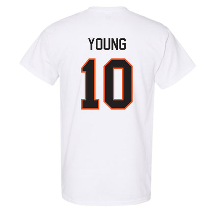 Oklahoma State - NCAA Football : Wyatt Young - Classic Shersey T-Shirt-1