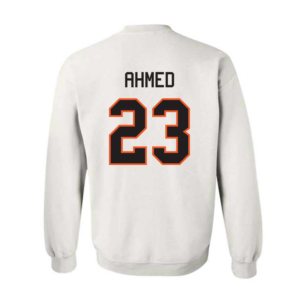 Oklahoma State - NCAA Men's Basketball : Benjamin Ahmed - Classic Shersey Crewneck Sweatshirt-1