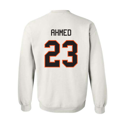 Oklahoma State - NCAA Men's Basketball : Benjamin Ahmed - Classic Shersey Crewneck Sweatshirt-1