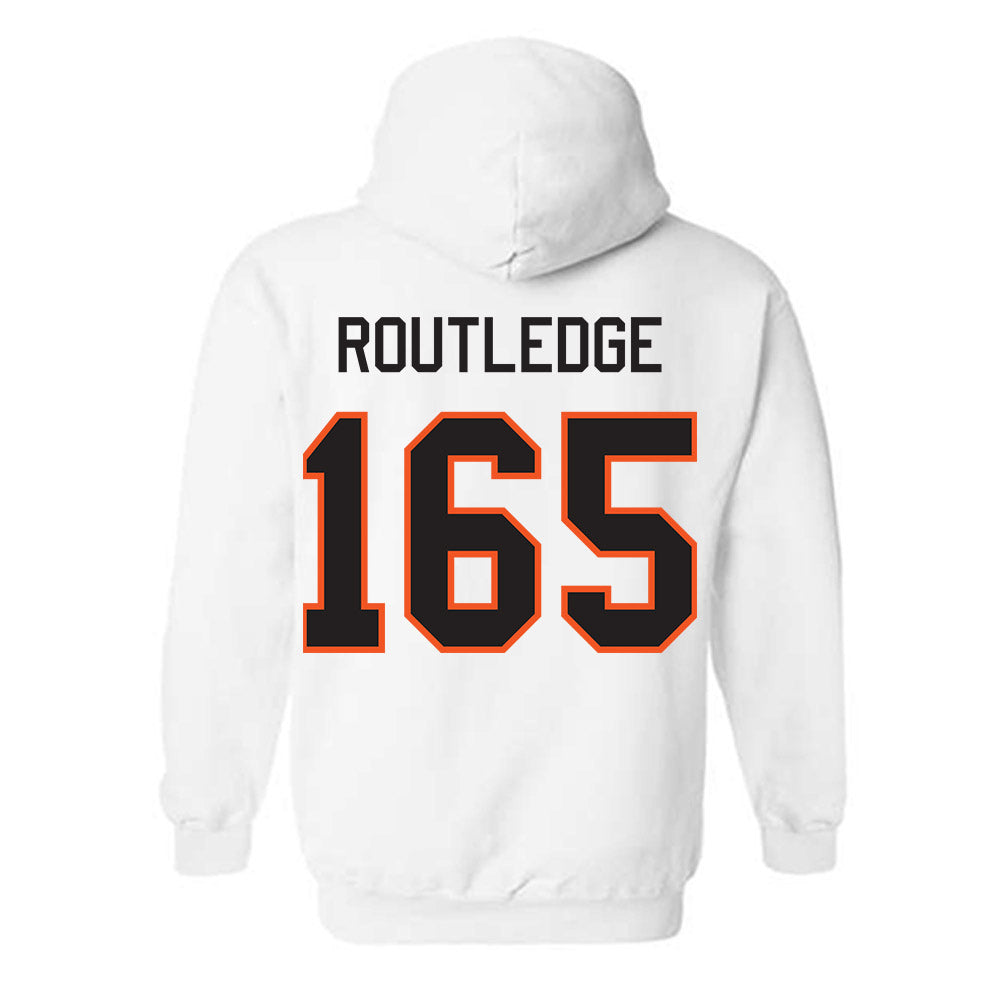 Oklahoma State - NCAA Wrestling : Kody Routledge - Classic Shersey Hooded Sweatshirt-1